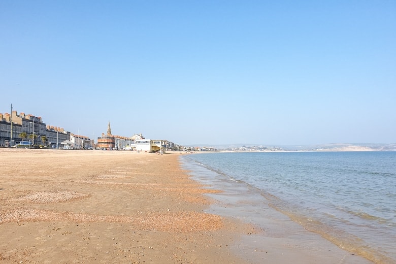 Sandy Weymouth Beach near the town centre - things to do in Weymouth