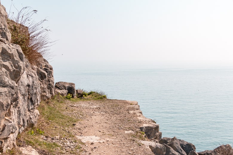 Serene view of cliffs and the sea, Isle of Portland - weekend in Weymouth