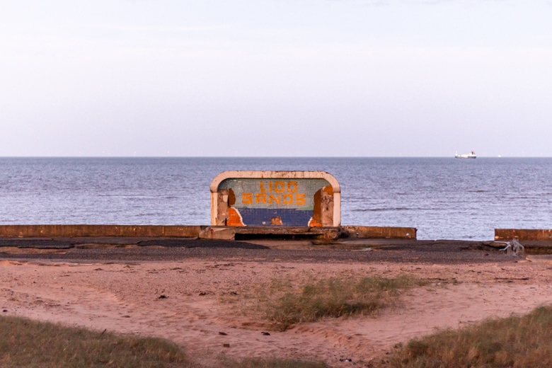 Cliftonville Lido in Margate, Kent - walk from Ramsgate to Margate