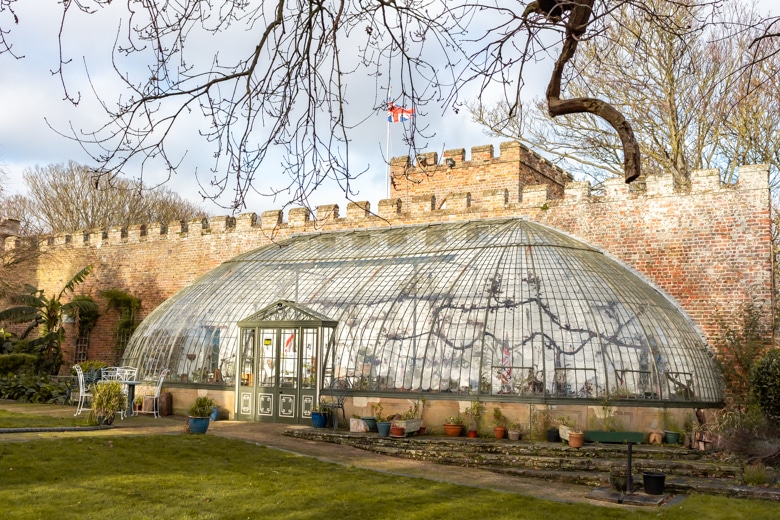 Italianate Glasshouse in King George VI Memorial Park, Ramsgate - walk from Ramsgate to Margate, things to do in Thanet