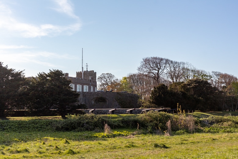 Walmer Castle, Kent - walk from Dover to Deal